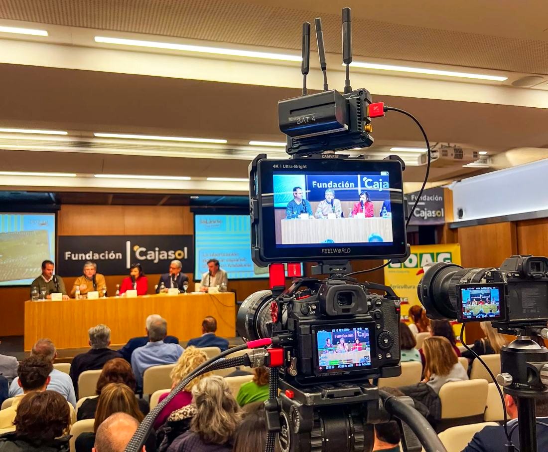 Professional live events and streaming · Dale al REC