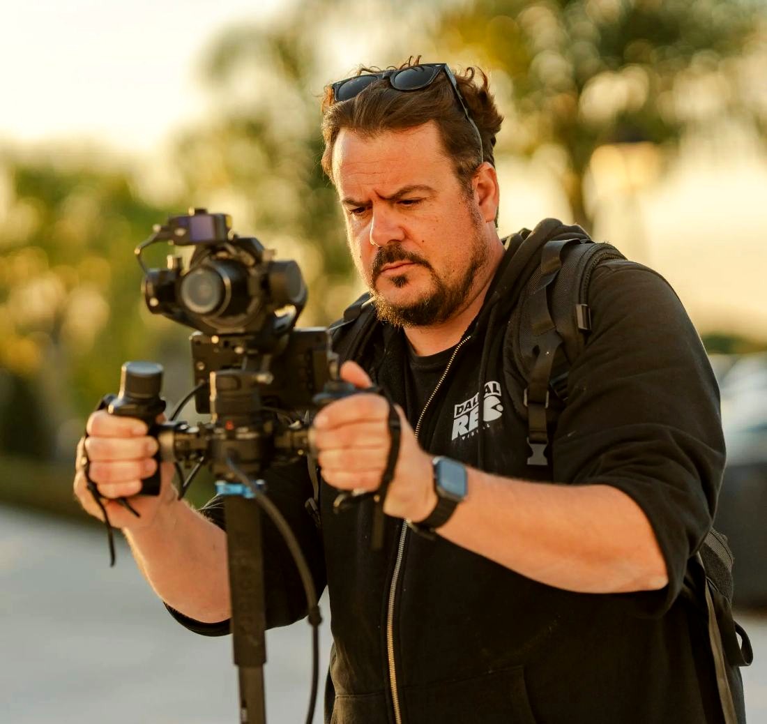 Professional camera operators · What we offer · Dale al REC