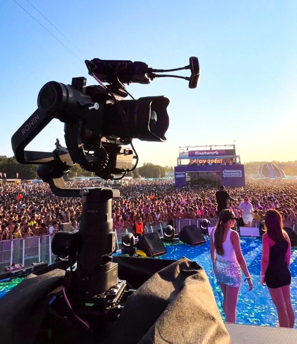 PTZ remote camera hire in Seville