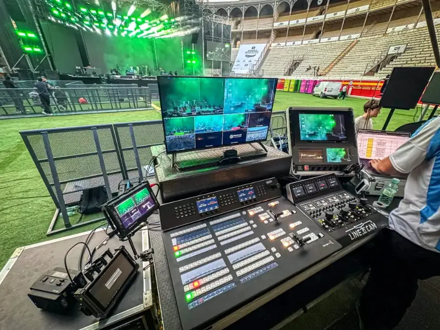 Realización en directo multicámara