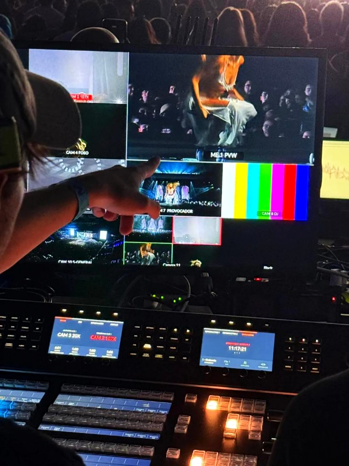 Professional live events and streaming · Live multi-camera production for events · Dale al REC